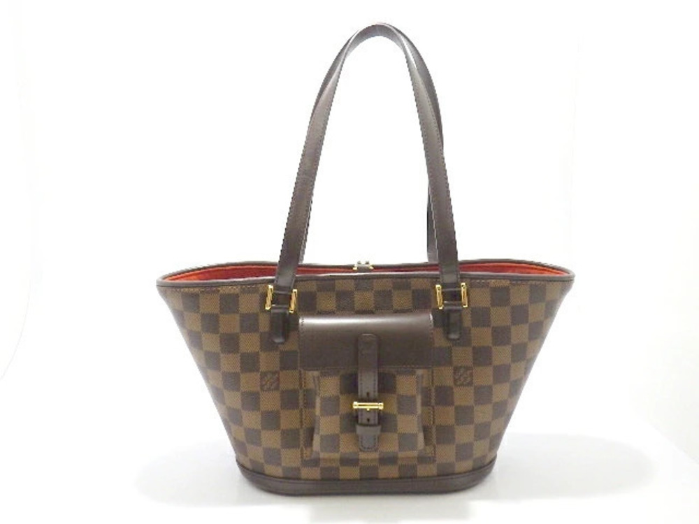 LOUIS VUITTON Manosque Tote Bag Damier